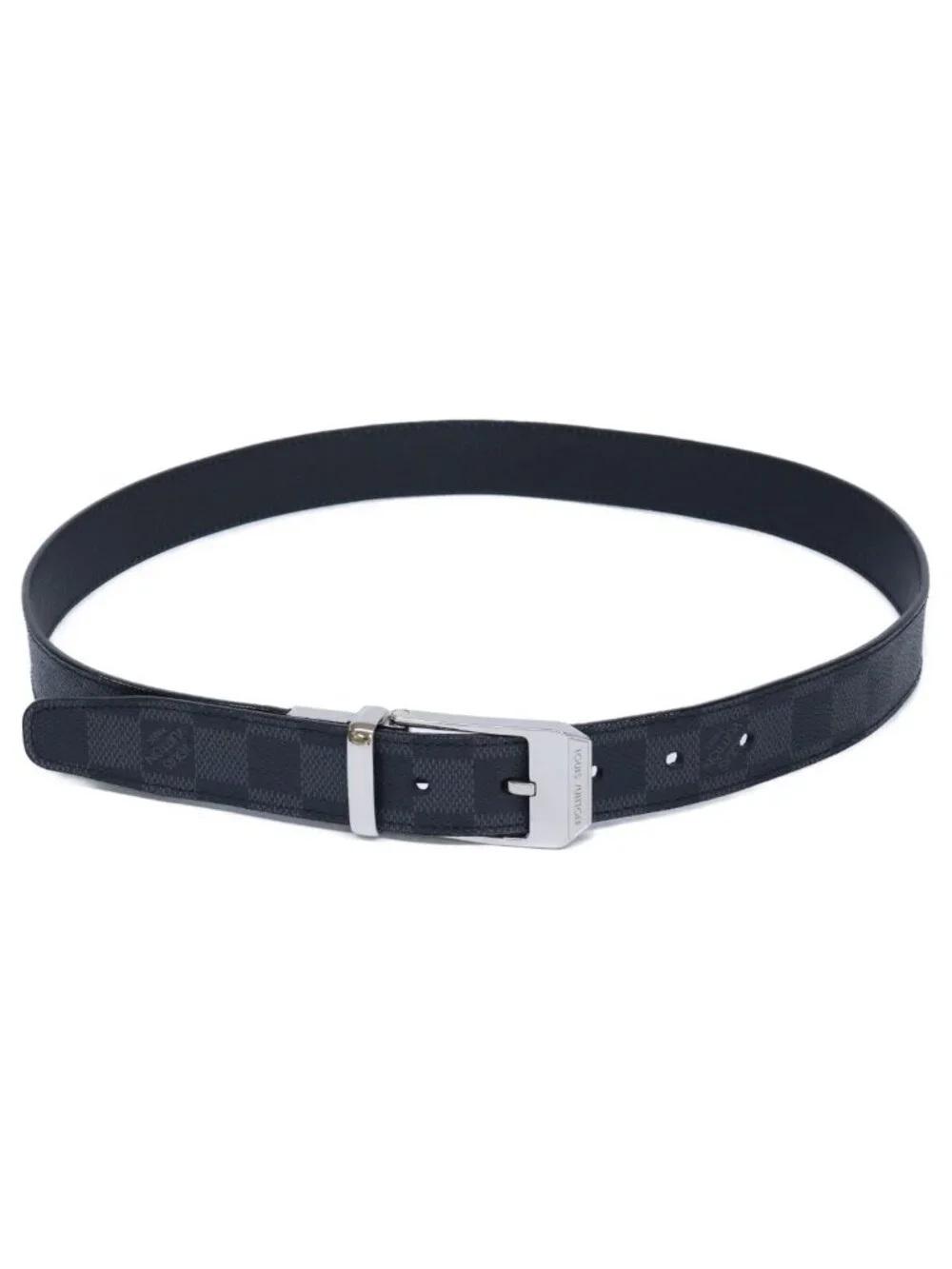 Louis Vuitton Ceinture Seattle Damier Graphite Reversible 85/34 Belt